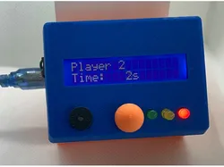 Arduino Uno Game Night Timer - Case (LEDs + 16×2 LCD + Button + Buzzer/Speaker)