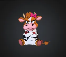 Cartoon Mad Cow