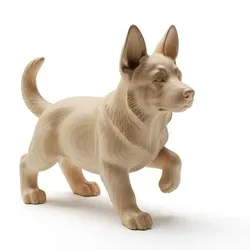 Cute Dog Figurine | Animal Day Special | Adorable Puppy Sculpture | 3D Printable Decor Model