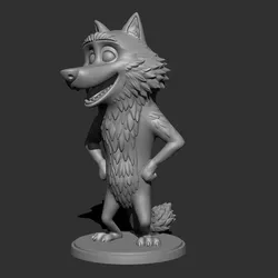 cute wolf (from a popular french ads)