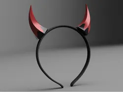 Devil Horn Headband – Halloween Edition