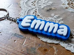Fișiere pentru imprimante 3D | Fișier 3MF | Keychain Name Emma