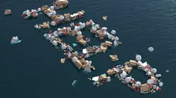 Floating Trash HELP Installation 3D model