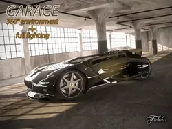 Garage Rendering Environment 3D model