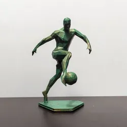 Geometric Sportsman: The Low-Poly Athlete