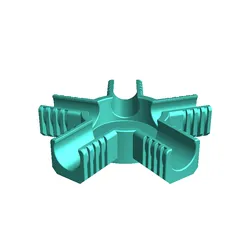 gratuită de Stationery & Learning Tools STL Descărcare - 5 cyl radial - DwDave