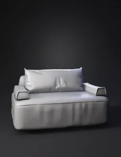 gray fabric sofa with cushions modern loveseat style furniture