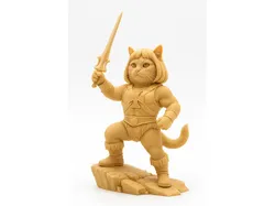 He-Cat – The Feline Warrior (He-Man Inspired)