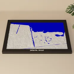Jakarta, Ancol, Indonesia - 3D Miniature