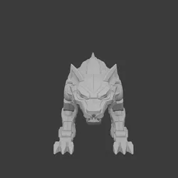 Mecha Wolf Mecha Mythical Monsters Collection