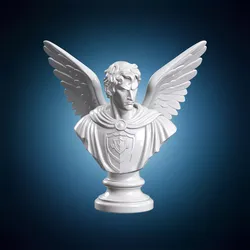 Michael Guardian Bust 3D Print Model 3D print model