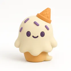 Mini Ice Cream Ghost