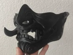 Máscara de Oni Samurai n.º 1 - Modelo de impresión 3D gratuito