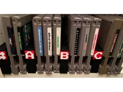 Nintendo NES Cartridge Alphabetical Dividers
