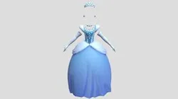 Princess Cinderella Fantasmic Clothes