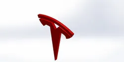 Printable Tesla Logo