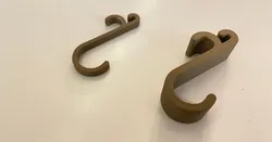 S Hook Clip for Wire Rack Shelving