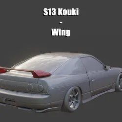 S13 Kouki wing