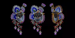 Shreenath ji Brooch 3D print model