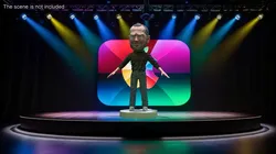 Tabletop Steve Jobs Figure 3D model