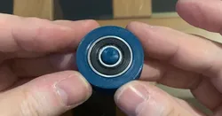 Test model for 608-zz / 608-2rs ball bearing inclusion
