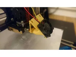 Filament cooling fan holder for Prusa i3 X