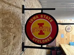 iowa State cyclones sign - Free 3D Print Model