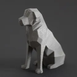 Low Poly Dog - Beto