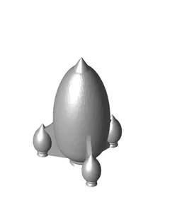 Mars VI Rocket (Vase mode)
