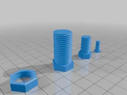Matryoshka Screws - Free 3D Print Model