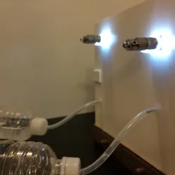 Miniature Light Covers Front & Back  (bathroom)