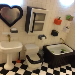 Miniature Toilet   (bathroom)