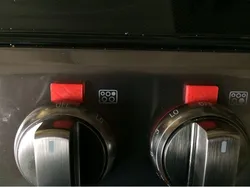 Range control knob spacer (for LG range)
