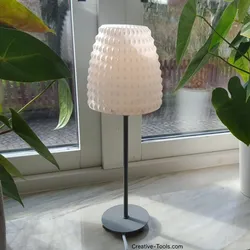 3D-printable lampshade for standard light fixture