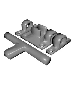 3D Printable Lock Latch