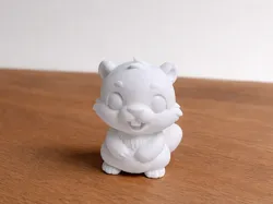 Cute Beaver - Free 3D Print Model