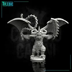 (L 0005) Gargoyle demon devil with sword and whip (Large)