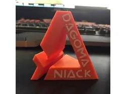 Logo Dagoma Pyramide - Version Dagoma'Niack