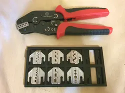 Magnetic frame for storing crimper jaws. 6x1.5 magnets, (new 5x2.0 magnets)