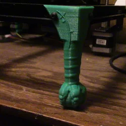 Spherical clawfoot for tronxy X3/X3A