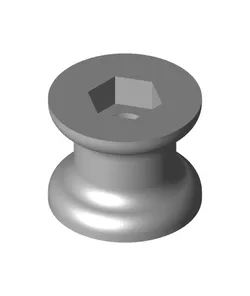 Spindle ends for quick change spool
