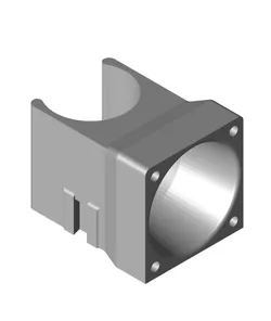 Surround Print Cooler - 40x40 fan (for E3D type hotends) by j3stef