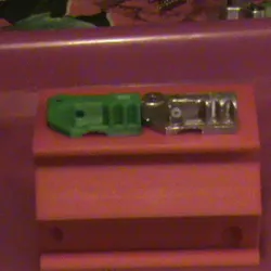 Wanhao flexible extruder plate (lost PLA casting)