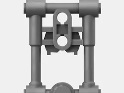 Bionicle Skull Warrior/Scorpio Armor Prototype - Free 3D Print Model