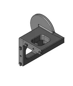 Creality Ender-5 Plus 2020 extrusion 100mm riser foot for each corner