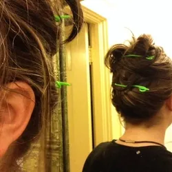 Customizable Power Hair Clip