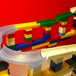 LEGO marble run