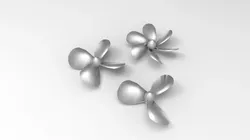 PROPELLER BOAT SHIP 3D PRINT 3D print model