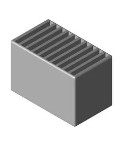SD Card Holder 10 Slot Design