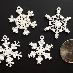 Tiny Snowflake Ornaments - from the Snowflake Machine